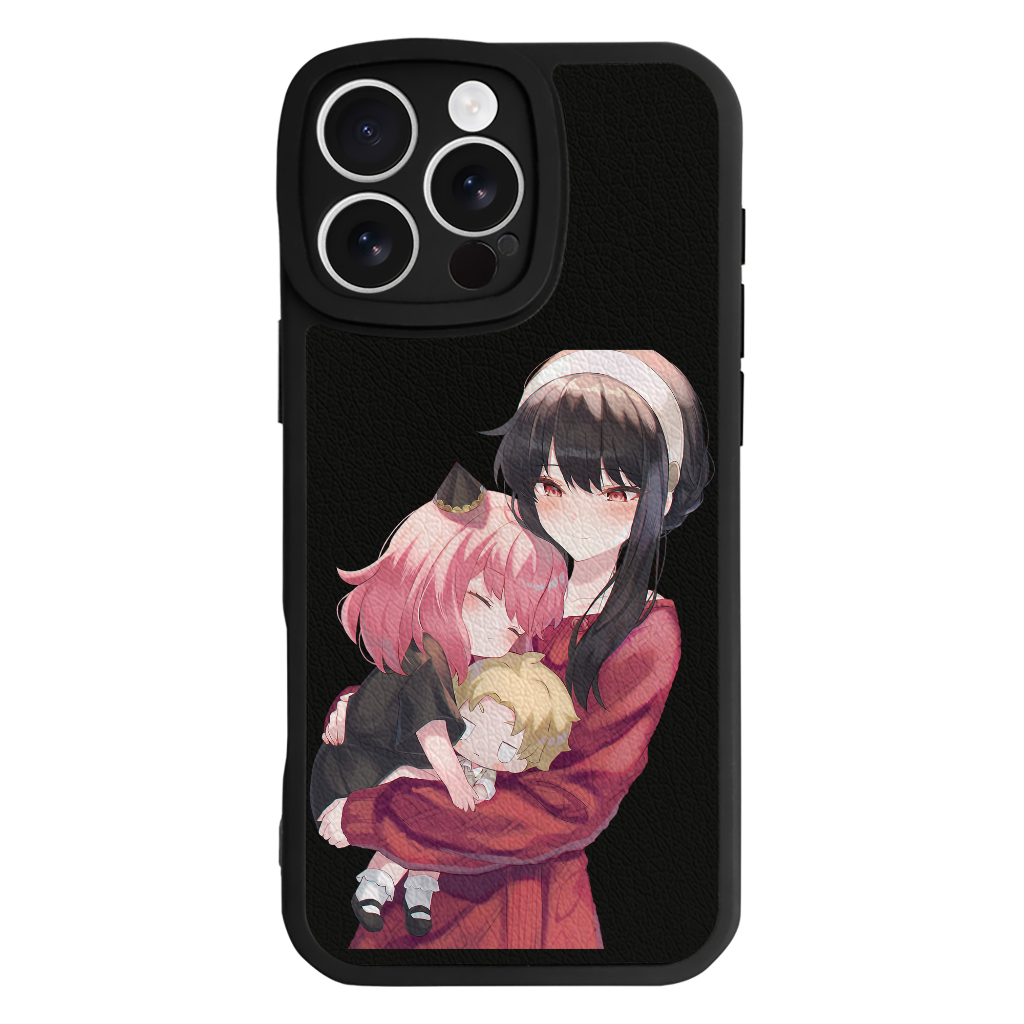 （画像用） SPY×FAMILY间谍家家酒 【iPhone 16シリーズ対応】シリコンスマホケース（レザー調） 材質：シリコン